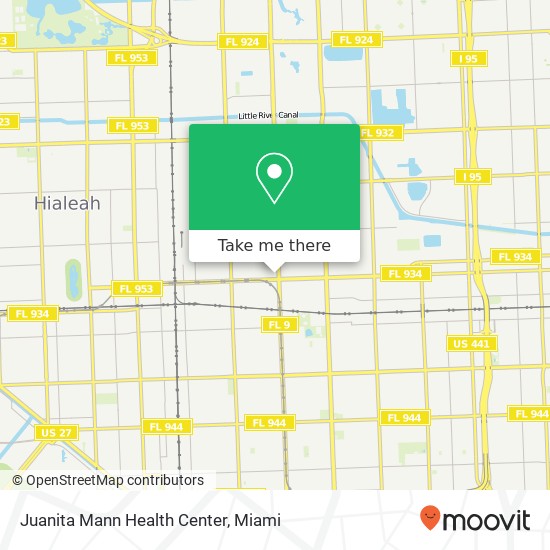 Juanita Mann Health Center map