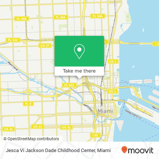 Mapa de Jesca Vi Jackson Dade Childhood Center