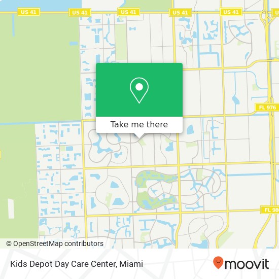 Mapa de Kids Depot Day Care Center