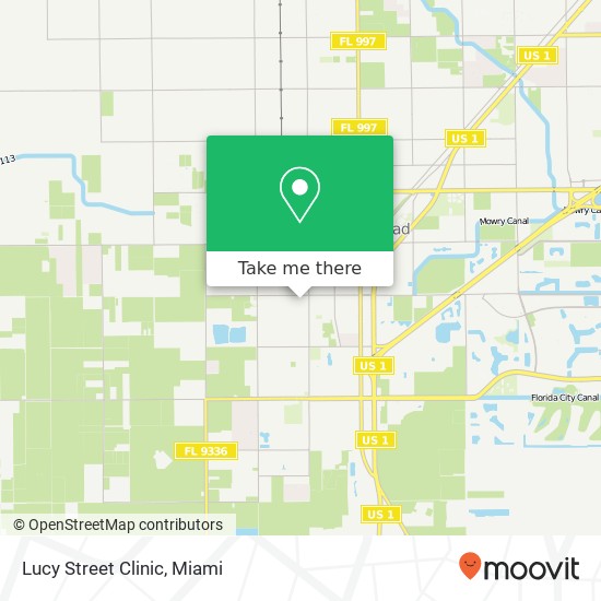 Mapa de Lucy Street Clinic