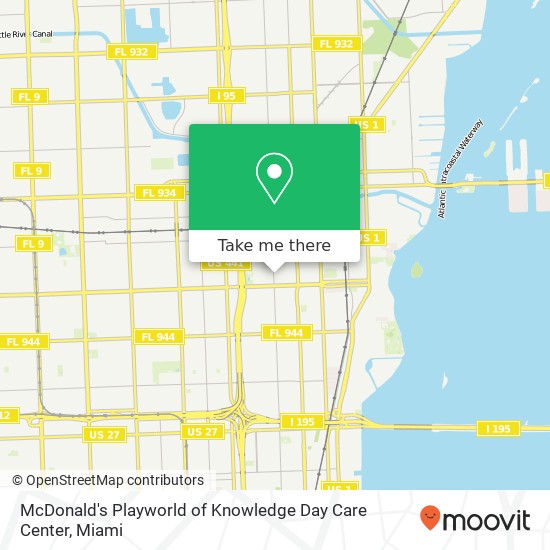 Mapa de McDonald's Playworld of Knowledge Day Care Center