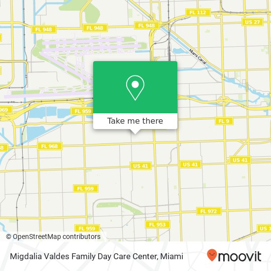 Migdalia Valdes Family Day Care Center map