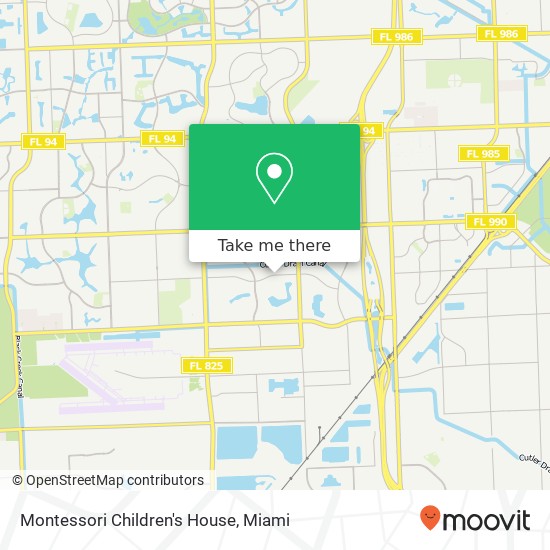 Montessori Children's House map
