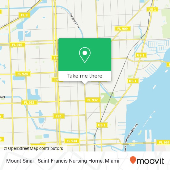 Mount Sinai - Saint Francis Nursing Home map