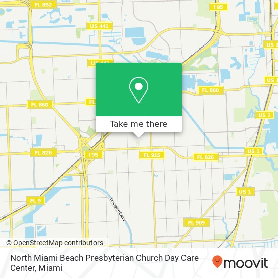 Mapa de North Miami Beach Presbyterian Church Day Care Center