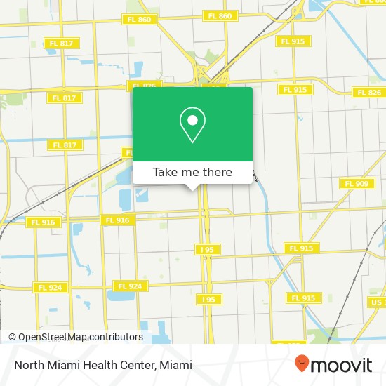 North Miami Health Center map