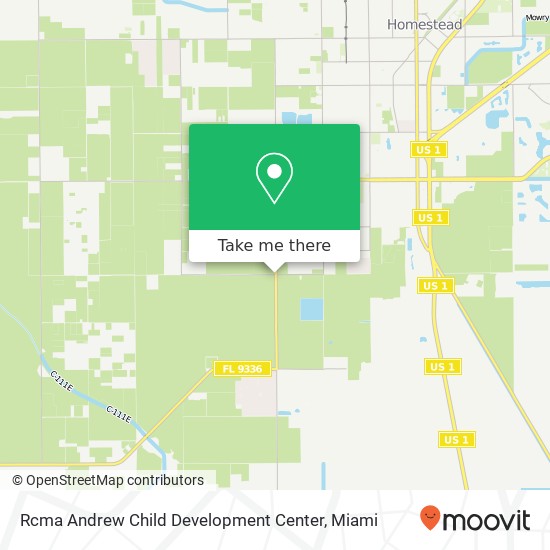 Mapa de Rcma Andrew Child Development Center