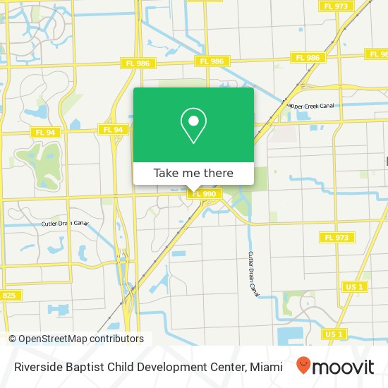 Riverside Baptist Child Development Center map