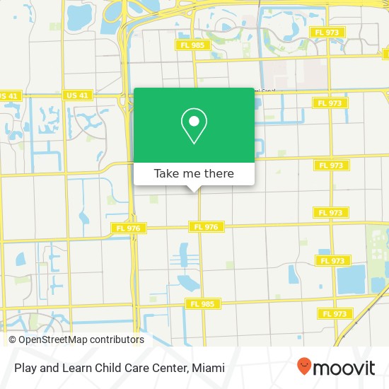 Mapa de Play and Learn Child Care Center