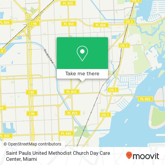 Saint Pauls United Methodist Church Day Care Center map