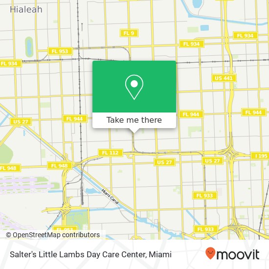 Mapa de Salter's Little Lambs Day Care Center