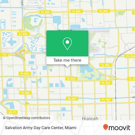 Salvation Army Day Care Center map