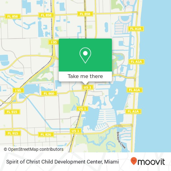 Mapa de Spirit of Christ Child Development Center