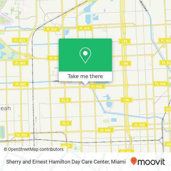Sherry and Ernest Hamilton Day Care Center map