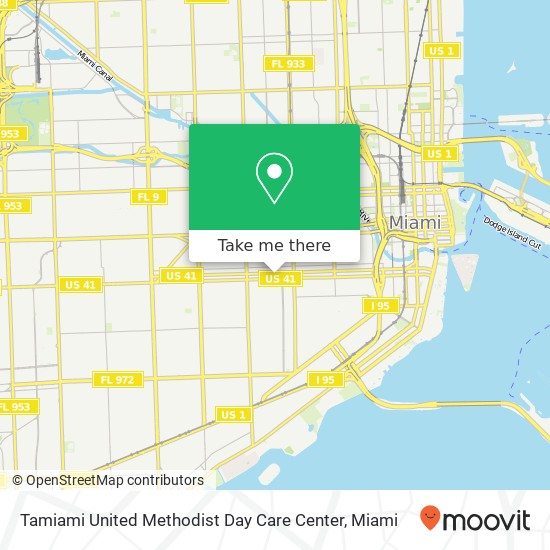 Mapa de Tamiami United Methodist Day Care Center