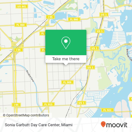 Sonia Garbutt Day Care Center map