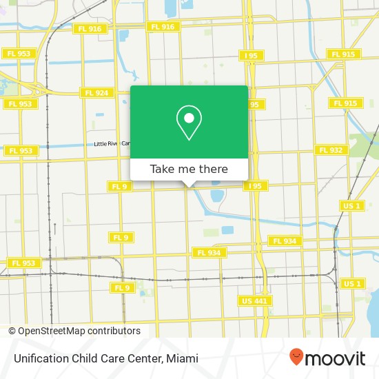 Unification Child Care Center map