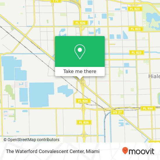 The Waterford Convalescent Center map