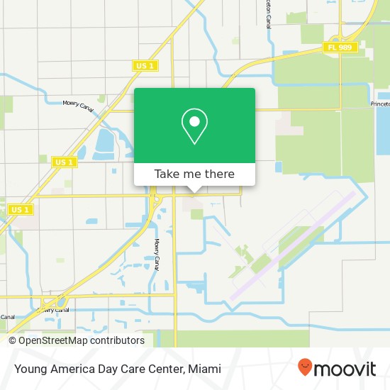 Mapa de Young America Day Care Center