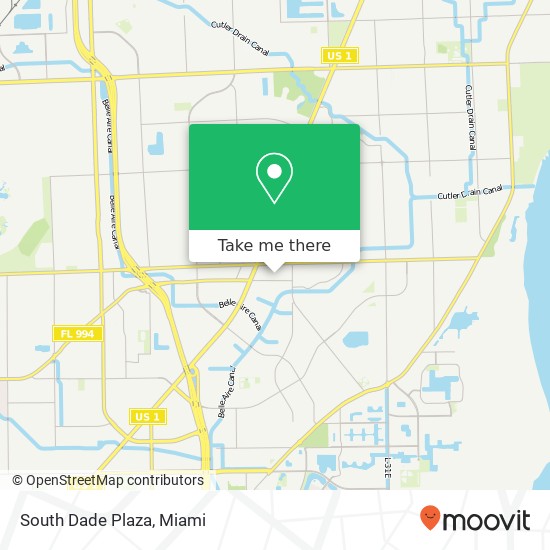 South Dade Plaza map