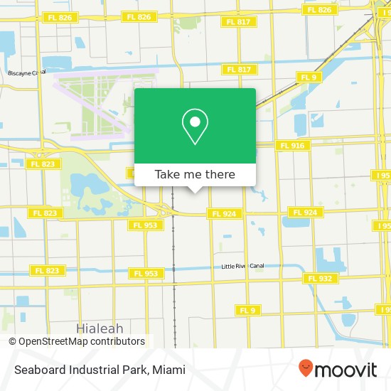 Seaboard Industrial Park map