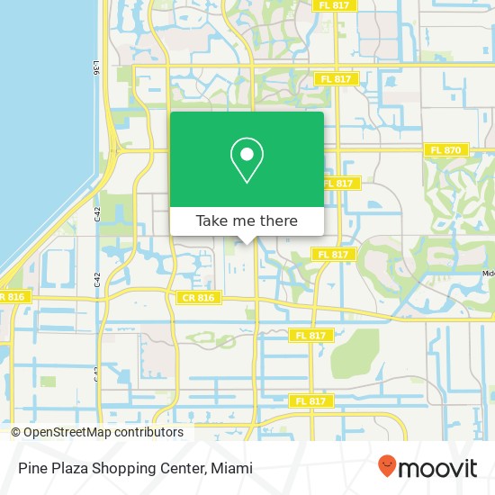 Mapa de Pine Plaza Shopping Center