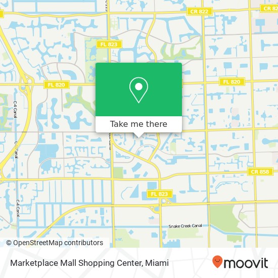 Marketplace Mall Shopping Center map