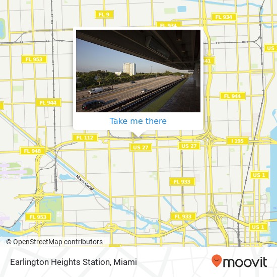 Earlington Heights Station map