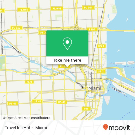 Mapa de Travel Inn Hotel