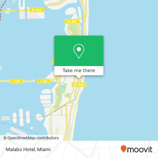 Mapa de Malabo Hotel