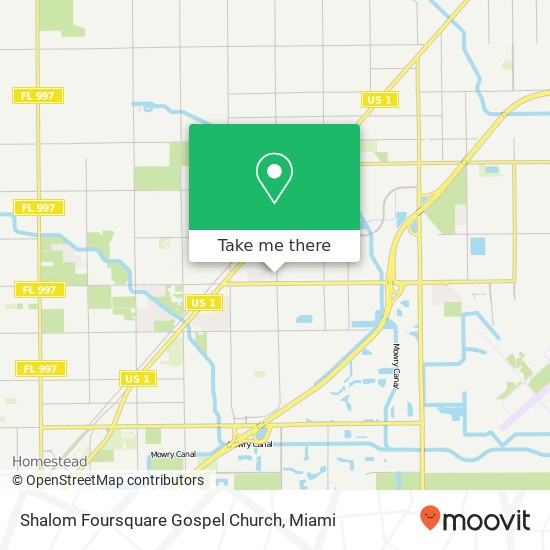 Shalom Foursquare Gospel Church map