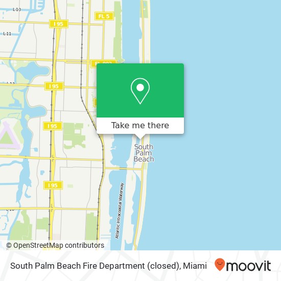 South Palm Beach Fire Department (closed) map