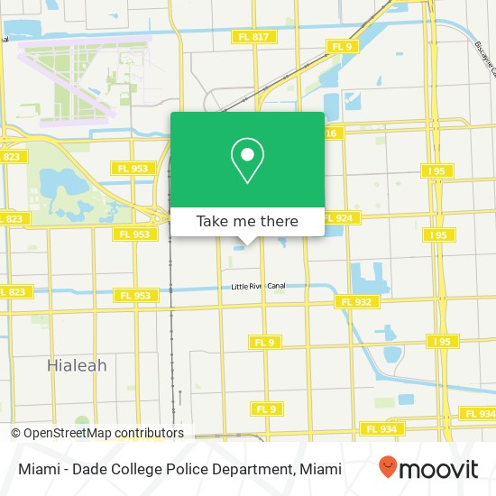 Miami - Dade College Police Department map