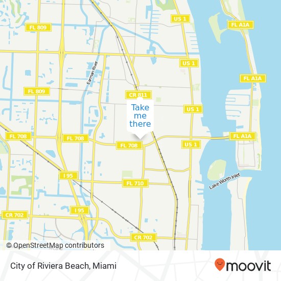 City of Riviera Beach map