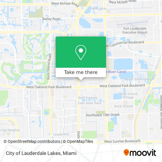 City of Lauderdale Lakes map