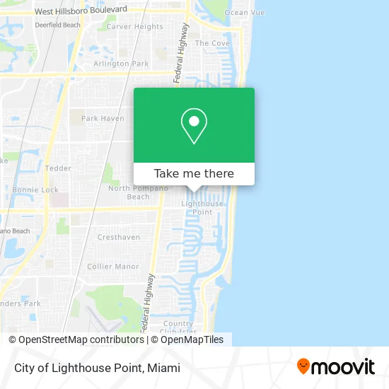 City of Lighthouse Point map