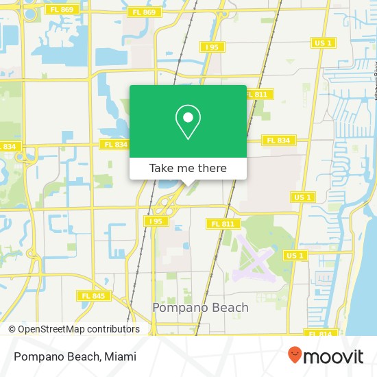 Mapa de Pompano Beach