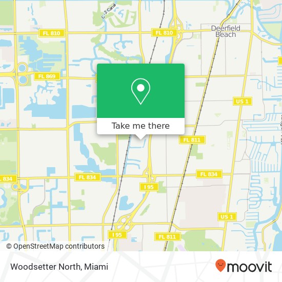 Woodsetter North map