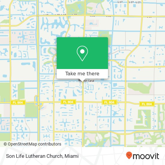 Mapa de Son Life Lutheran Church