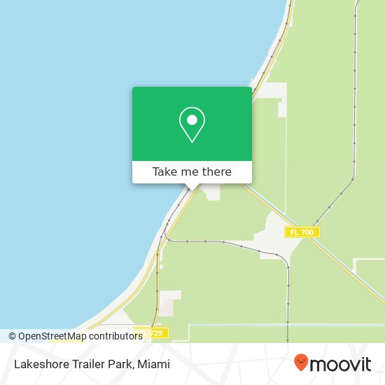 Lakeshore Trailer Park map