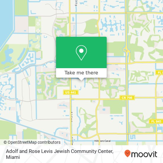 Mapa de Adolf and Rose Levis Jewish Community Center