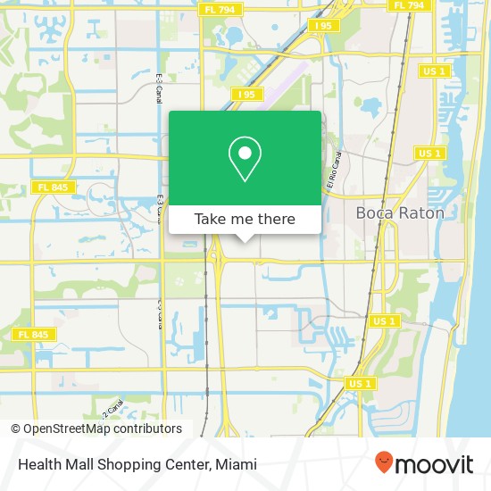 Mapa de Health Mall Shopping Center