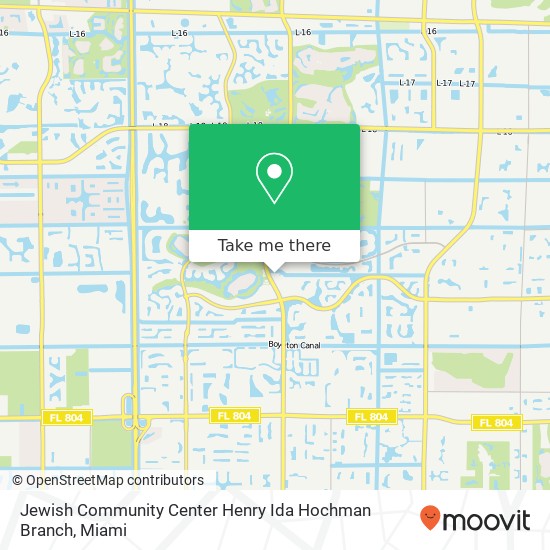 Jewish Community Center Henry Ida Hochman Branch map