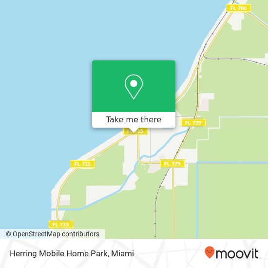 Mapa de Herring Mobile Home Park