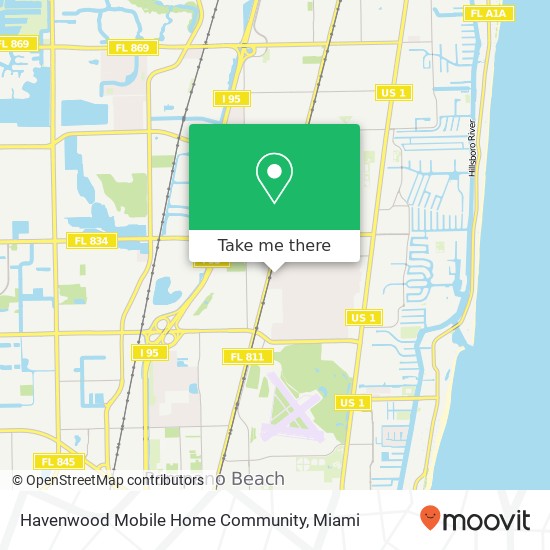 Havenwood Mobile Home Community map