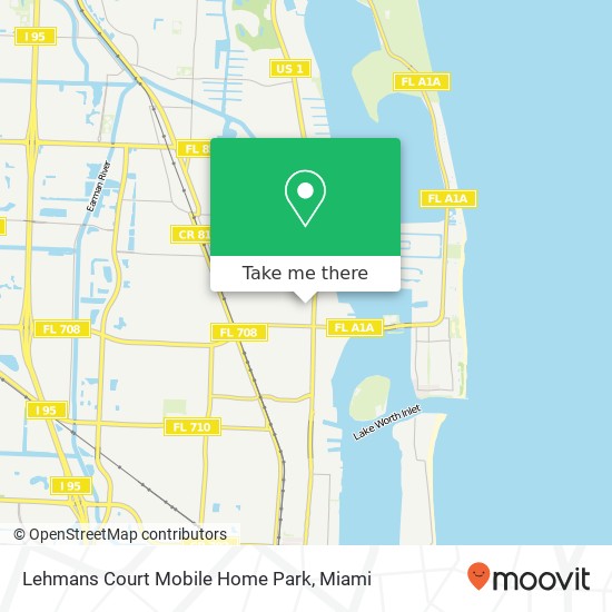 Mapa de Lehmans Court Mobile Home Park
