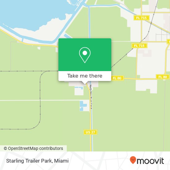Mapa de Starling Trailer Park