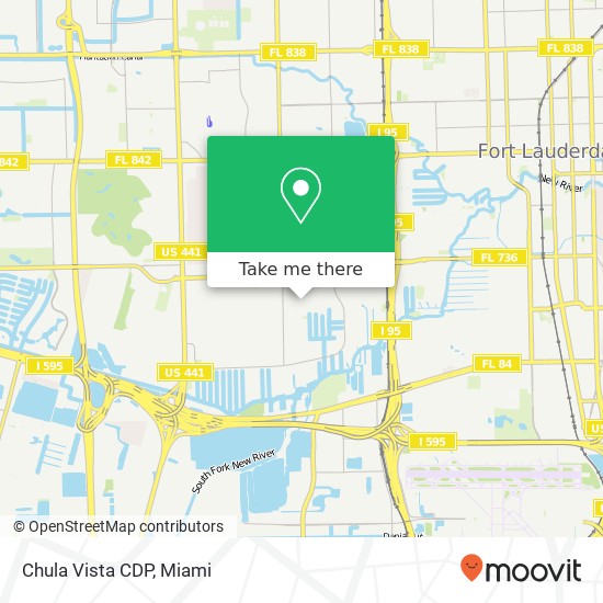 Chula Vista CDP map