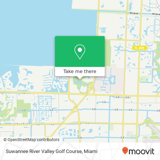 Suwannee River Valley Golf Course map