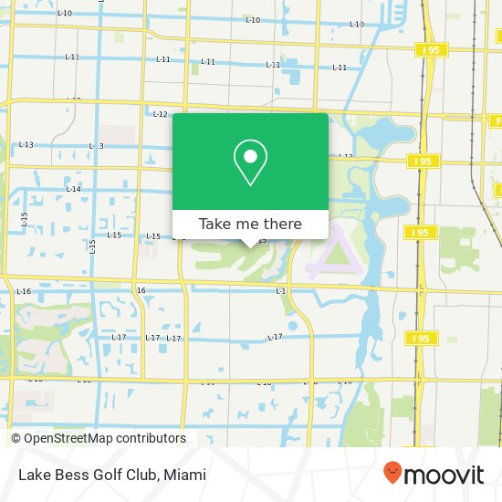 Mapa de Lake Bess Golf Club
